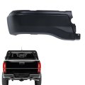 Rear Left Bumper Face Bar End Cap Replacement For Ranger 2019 2023 Black Steel Step Without Parking Aid Sensor Holes 