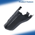 Rear Left Bumper Face Bar End Cap Replacement For Ranger 2019 2023 Black Steel Step Without Parking Aid Sensor Holes
