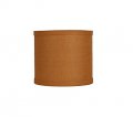 Urbanest Classic Drum Burlap Lampshade 8-inch By 7-inch Tangerine 