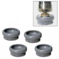 Pvc 1-1 16 Molded Felt Fiber Chair And Furniture Glide Caps 12 24 