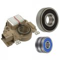Maniacem Alternator Rebuilt Kit Voltage Regulator Brushes Bearings For 2002-2006 Cr-v Rsx Base A5tb7591 A2tc0691 A2tb7591 