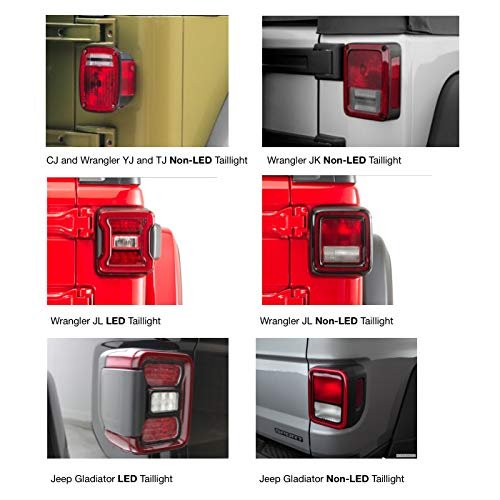Jeeptails Tropical Sun Over Water Tail Lamp Light Covers Halogen For Jeep Wrangler Tj Models 1997-2006