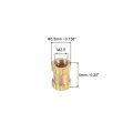 Uxcell Knurled Insert Nuts M2 5 X 5mm L 3 Od Female Thread Brass Embedment Assortment Kit 30 Pcs