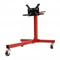 Sallurmose 3 8 Ton Carbon Steel Rotating Engine Motor Stand 750 Lbs 360 Degree Rotation 3-caster 4 Adjustable Arms Wheeled For 