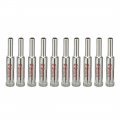 Uxcell 10pcs 9mm Diamond Coated Hole Saw Drill Bits For Glass Ceramic Tile Marble Rock Porcelain Bottles Pots Brick