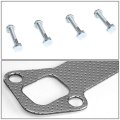 Aluminum Exhaust Manifold Header Gasket Set For 60-83 Ford Mercury L6 Engines
