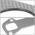 Aluminum Exhaust Manifold Header Gasket Set Compatible With 60-83 Ford Mercury L6 Engines