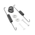 Parking Brake Shoe Return Spring Set Rear For Buick Enclave 2008 2017 Steel Black Kit With Springs Pins And Retainers Part