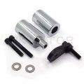 Hongk- No Cut Aluminum Frame Slider Protector Compatible With 2003-2005 Yamaha Yzf R6 2006-2009 R6s Chromed B01bw4pe9y