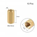 Uxcell M5x15mm Female-female Hex Brass Pcb Motherboard Spacer Standoff For Fpv Drone Quadcopter Computer Circuit Board 10pcs