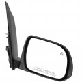 Ocpty Passenger Side Mirror Exterior Fit For 2011 2012 2013 2014 2015 2016 2017 Toyota Sienna Black Smooth Heat Power Adjusted