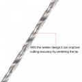 Uxcell 5 Pcs 1 2mm Mini Micro Twist Drill Bits High-speed Steel Straight Shank Extra Long Bit 65mm For Aluminum Alloy