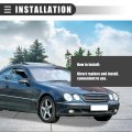 Motoforti Car Stabilizer Sway Bar Control Rod Front Links For Mercedes-benz Cl500 2000-2006 Metal 2203200389 Black
