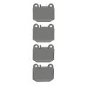 Front Brake Pads For Mercedes Benz Ml55 Amg 2000 2001 2002 2003 Low Metallic Friction Electronic Pad Wear Sensor 5000 Advanced 