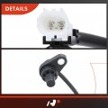 A-premium Abs Wheel Speed Sensor Compatible With Toyota Models Tundra 2005-2006 Traction Control Front Left Driver Side Replace
