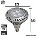Case Of 6 Ge 66112 Led12dp38s830 25 Narrow Flood Led Par38 Light Bulb 3000k 700 Lumens Medium Base Dimmable