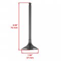 Caltric Intake Valve Kit Compatible With Yamaha 5ta-12111-00-00 5ta-12113-00-00 1wg-12118-00-00