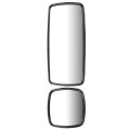 Heated Upper Truck Hood Side Mirrors For Freightliner M2 100 106 112 114sd 2003 To 2017 Wide Angle Blind Spot With Black 