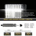 Vipmotoz Full White Led Interior Door Panel Courtesy Lights Compatible With 1995-2006 Tahoe Suburban Yukon Avalanche Silverado