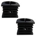 2x Rear Stabilizer Bar Bushings Repl For 2013-2014 Polaris Ranger Crew 800 