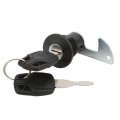 Qiilu Rear Storage Trunk Lock Motorcyclea Scooter Fitting Tail Lock Aluminum Plastic Universal For Electric Motorcycles Trunkc