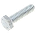 Multi Purpose Hex Head Cap Screws 1 4-20 By In Zinc Finish Alloy Steel Grade 8 Heat Hardened 45 Piece Set Silver Color 