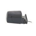 Passenger Side Door Mirror For Jeep Cherokee 1990 1996 Power Convex Glass Spring Loaded Black Replacement Ch1321123 And 