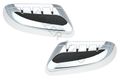 Razer Auto Chrome Mirror Cover Top Half For 2011-2014 Ford Explorer 