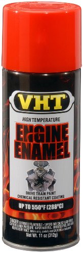 Vht Sp119 Engine Enamel Chevy Orange Red Paint Can 11 Oz