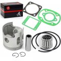 Top End Piston Bearing Gasket Ring Kit For Yamaha G1 2-cycle Gas Golf Cart 1978-1989 