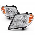 Chrome Housing Oe-style Headlight Headlamp Assembly For 2009-2019 Nissan Frontier Driver Passenger Side 