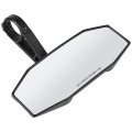 Ocpty Rear View Center Mirror Compatible With For Polaris Rzr 800 900 1000 Xp Wide Shatter-proof Tempered Glass 1 75 Convex
