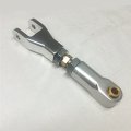 Semt- Motorcycle Adjustable Rear Lowering Kits Compatible With All Years 450r 400ex Trx400ex Trx450r Silver B074mjy4r4