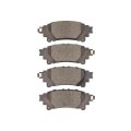 Front Brake Pads For Lexus Gs350 2013 To 2020 4000 Hybridynamic Series Mechanical Wear Sensor 1 83 Inner Pad Height 0 60 In