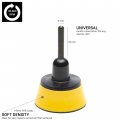 Glass Polish12009 Spindle Backing Pad For Electric Drill Backer With Hook And Loop Fastener A 2 Inch