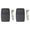 2pack Universal Clicker 375lm 375ut Klik1u Garage Gate Door Opener Remote Dip For Linear 8 Position 1976 Moore-o-matic By Blue 