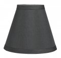 Urbanest Hardback Chandelier Lamp Shade 3-inch By 6-inch 5-inch Gray Clip-on 