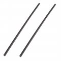 X Autohaux 2pcs 450mm 18inch 8x10mm 3 Section Rubber Windshield Wiper Blade Refills For Car
