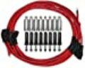 Moroso 52011 Ultra Series Red Spark Plug Wires Universal For Gm Ls 135 Degree Ends 