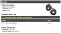 Door Seal 2 Piece Compatible With 1977-1984 Cadillac Deville Coupe