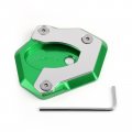 Topteng Motorcycle Kickstand Side Stand Foot Pad For Kawasaki Z650 Z900 17-18