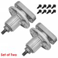 Caltric 2 Set Spindle Assemblies Compatible With John Deere 14 542gs 1642hs 17 542hs 1742hs 285-093