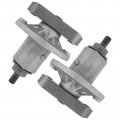 Caltric 2 Set Spindle Assemblies Compatible With John Deere 14 542gs 1642hs 17 542hs 1742hs 285-093