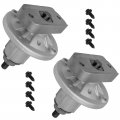 Caltric 2 Set Spindle Assemblies Compatible With John Deere 14 542gs 1642hs 17 542hs 1742hs 285-093