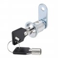 Uxcell Tubular Cam Lock 1 Cylinder Length Fits On 5 8 Max Panel Thickness Chrome Finish Keyed Alike