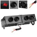 Keenso Car Heater 12v 800w Defroster Defogger With Dual Switches4 Air Outlets For Glass Defrosting And Heating