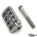 Httmt Mt216-127- 1 Pc Chrome Cnc Dominator Cut Shifter Peg Compatible With H-d Tri Glide Street Xg500 750
