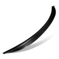 Auto Dynasty V2-style Rear Car Trunk Lid Spoiler Wing Compatible With Honda Civic Sedan 2012-2015 Glossy Black Real Carbon