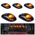 5pcs Smoke Amber Cab Roof Marker Lights For 1994 To 2002 Dodge Ram 1500 2500 3500 4500 Truck Suv Top Lamp Running Clearance 
