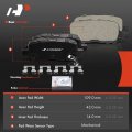 A-premium Rear Ceramic Disc Brake Pads Set Compatible With Select Chevy Buick And Pontiac Models Impala 2010-2013 Limited